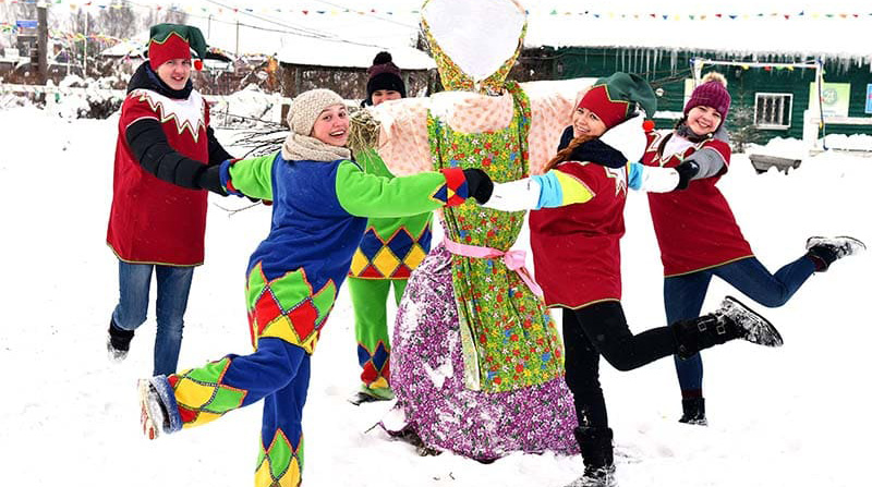 Traditional Russian Maslenitsa at hotel "Bogdarnya by KEYDOM"